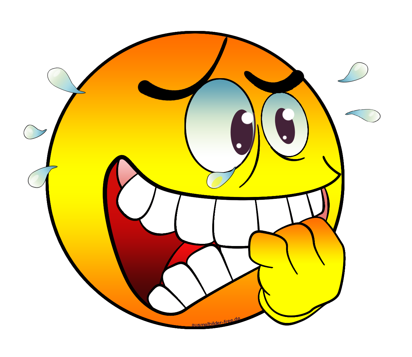 Angst Smiley Shefalitayal