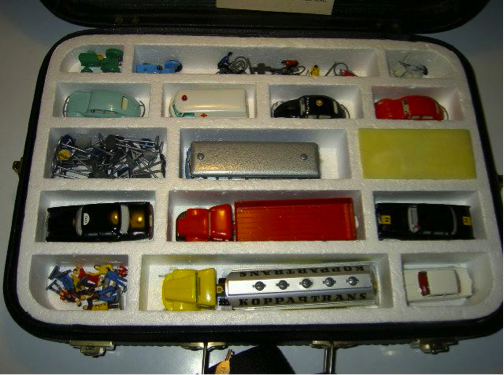 Modelbiler og figurer