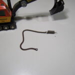 Åkerman med drejehjul kæde med fjeder og ring